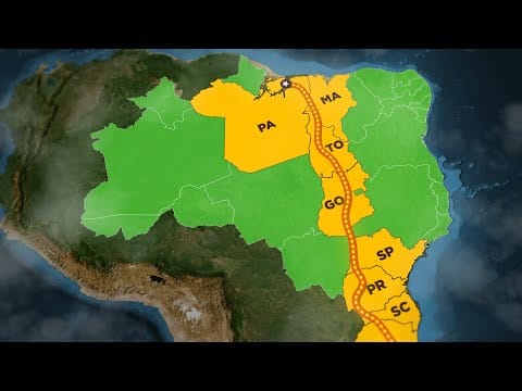 O Ambicioso Projeto do Brasil vai finalmente conectar o Norte ao Sul