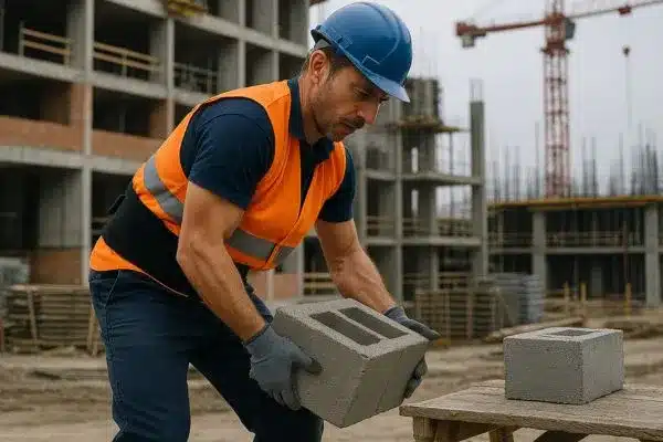 Ergonomia na Construção Civil em 2025: Riscos, Soluções e Qualidade de Vida no Canteiro