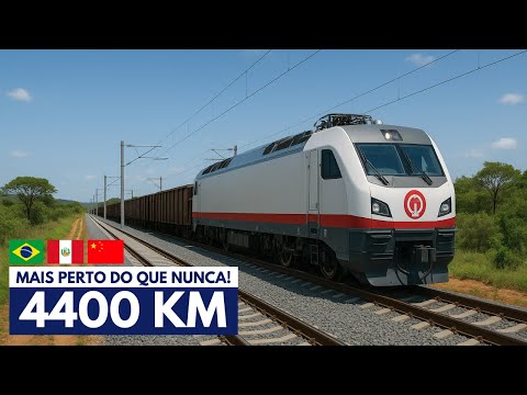 O Futuro da Ferrovia Chinesa que Transformará o Brasil e Enfureceu EUA