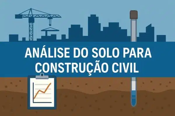 análise do solo para construção civil