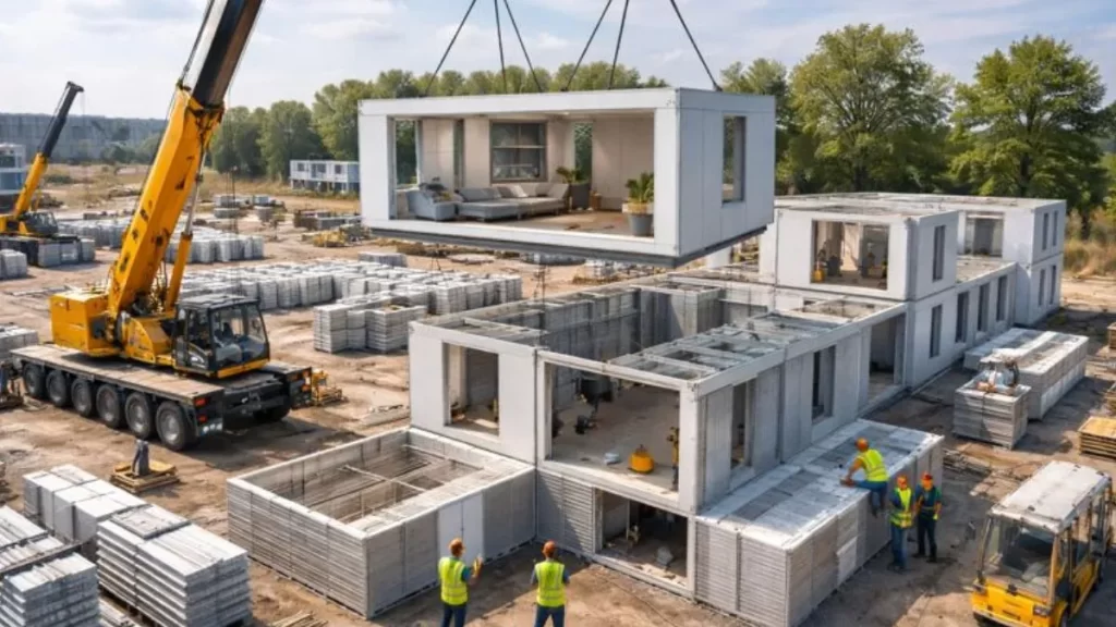 Construção industrializada e modular