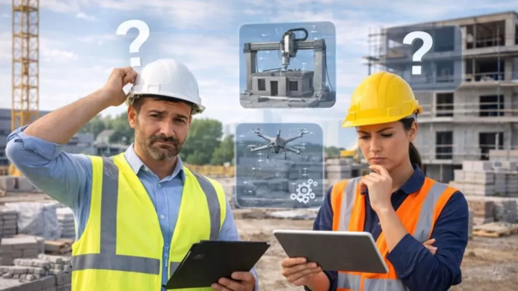 erros ao implementar tecnologia na obra