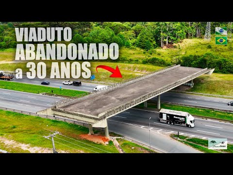 Viaduto inacabado a 30 anos em São José dos Pinhais poderá ser finalizado