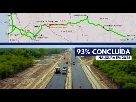 Último Ano da Rota Bioceânica: O Projeto que Vai Revolucionar o Brasil