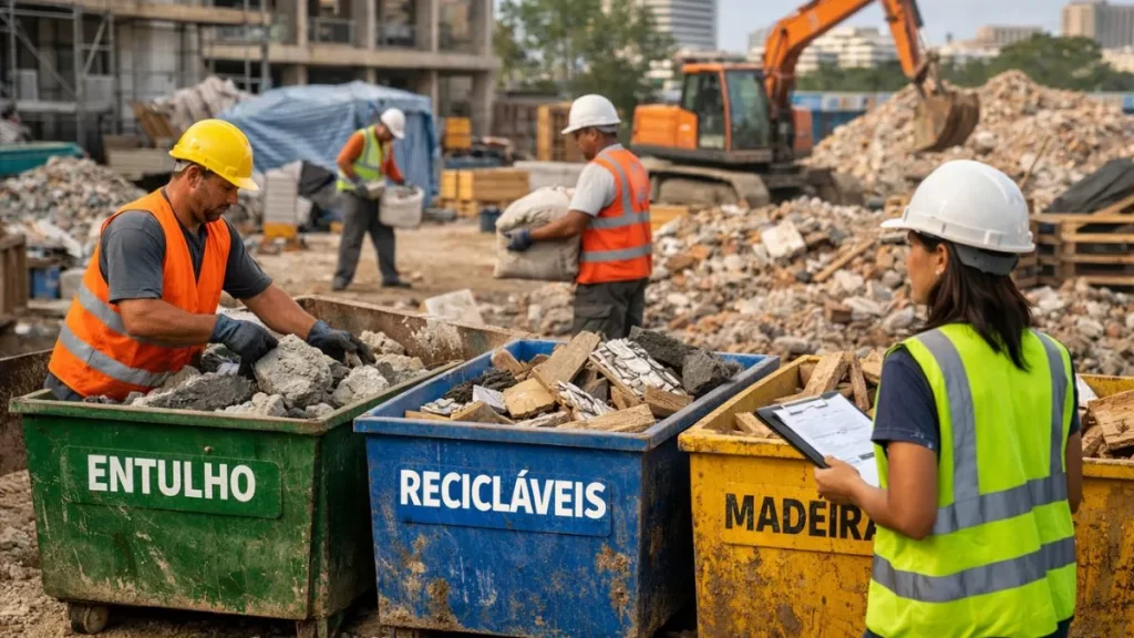 7 estratégias para controlar resíduos de construção e demolição