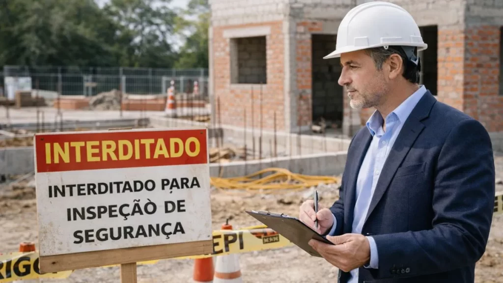 Por que obras são embargadas por falta de segurança — e como se proteger