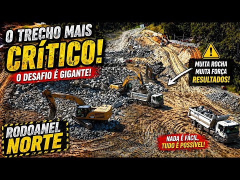 Obras Rodoanel Trecho Norte – Horto Florestal – Pedreira