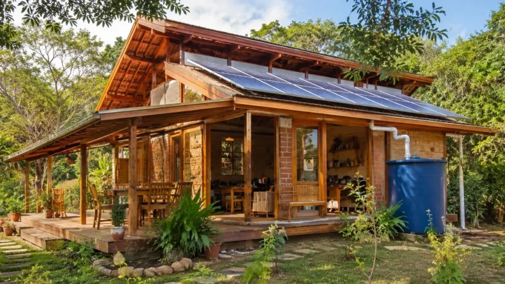 Casas sustentáveis de baixo custo: como construir gastando muito menos