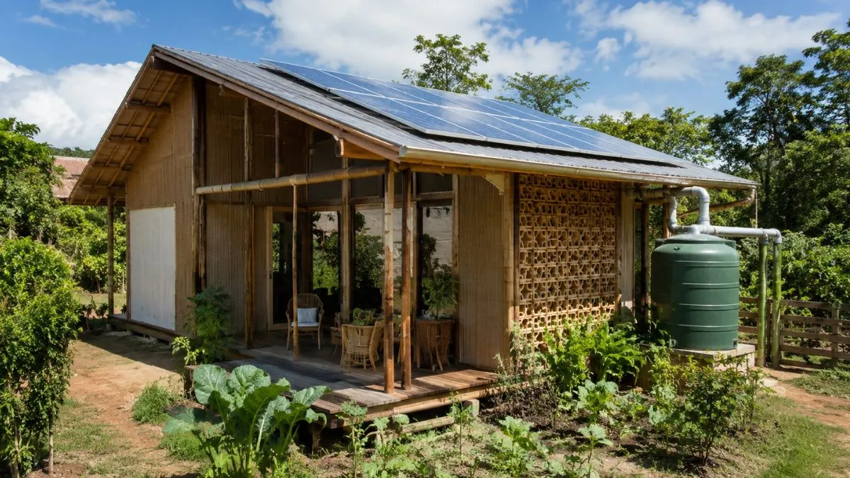 Casas sustentáveis de baixo custo: como construir gastando muito menos