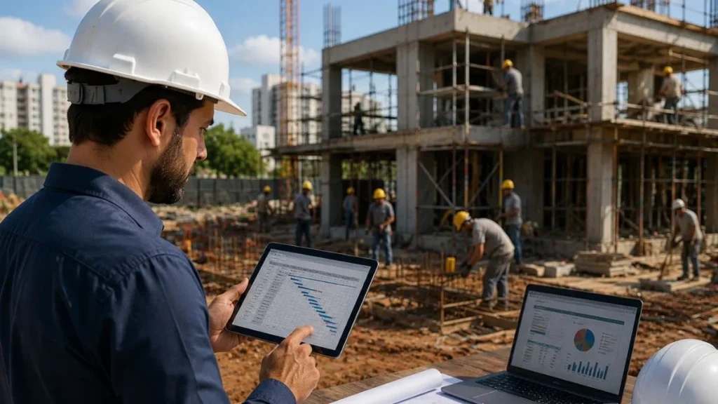 Como estruturar uma gestão de obras profissional do zero