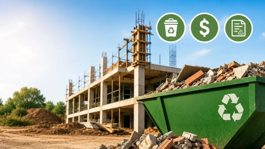 Resíduos da construção civil: como reduzir desperdícios, custos e multas na obra