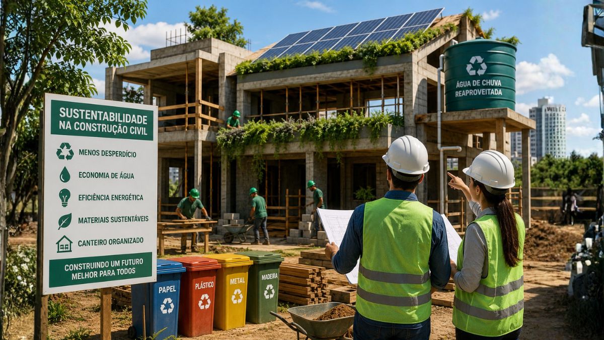 O que é sustentabilidade na construção civil