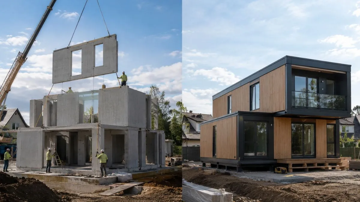 Casa pré-moldada ou pré-fabricada: qual vale mais a pena em 2026?