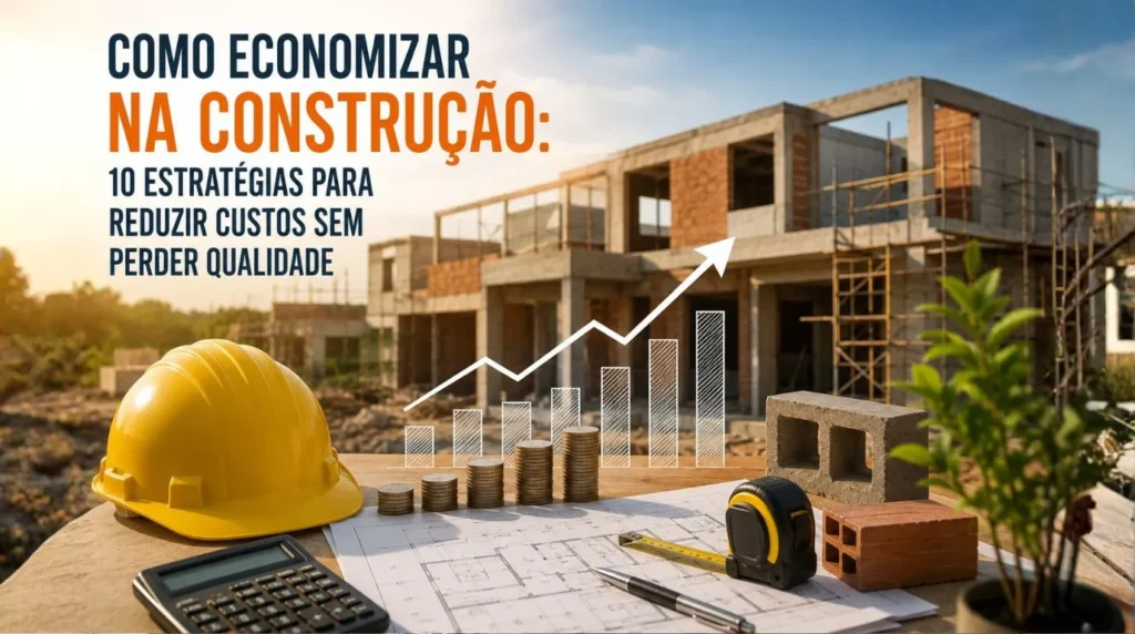 Como economizar na construção: 10 estratégias para reduzir custos sem perder qualidade