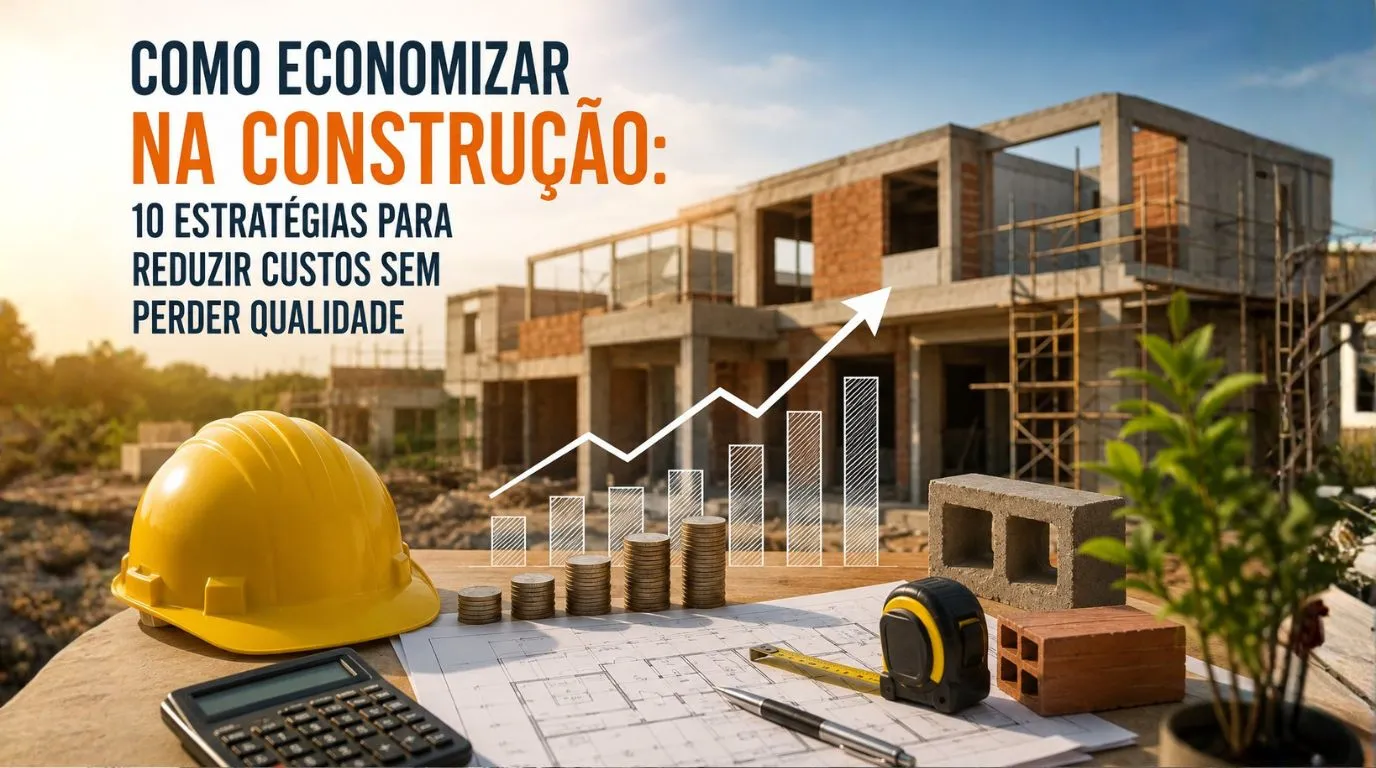 Como economizar na construção: 10 estratégias para reduzir custos sem perder qualidade