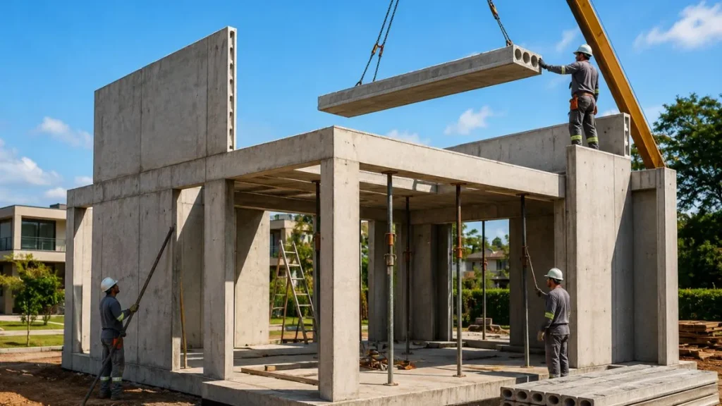 O que é uma casa pré-moldada