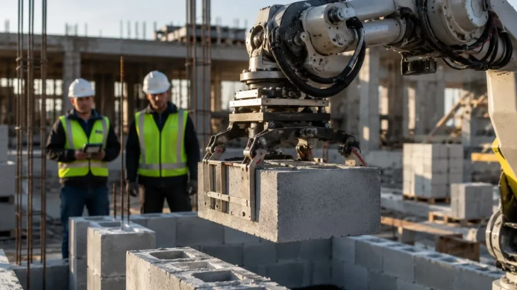 robótica para construção civil