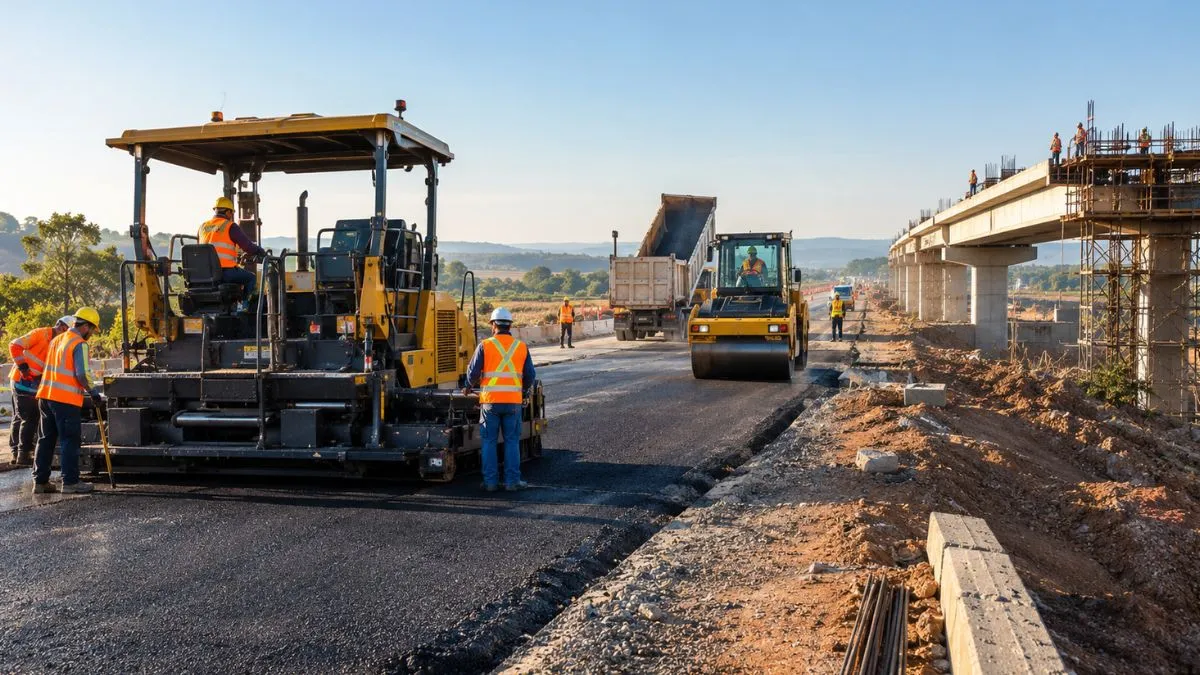 Infraestrutura Lidera Geração de Vagas na Construção em 2026