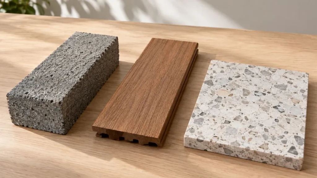 Materiais Sustentáveis para Construção: 3 Opções com Resíduos