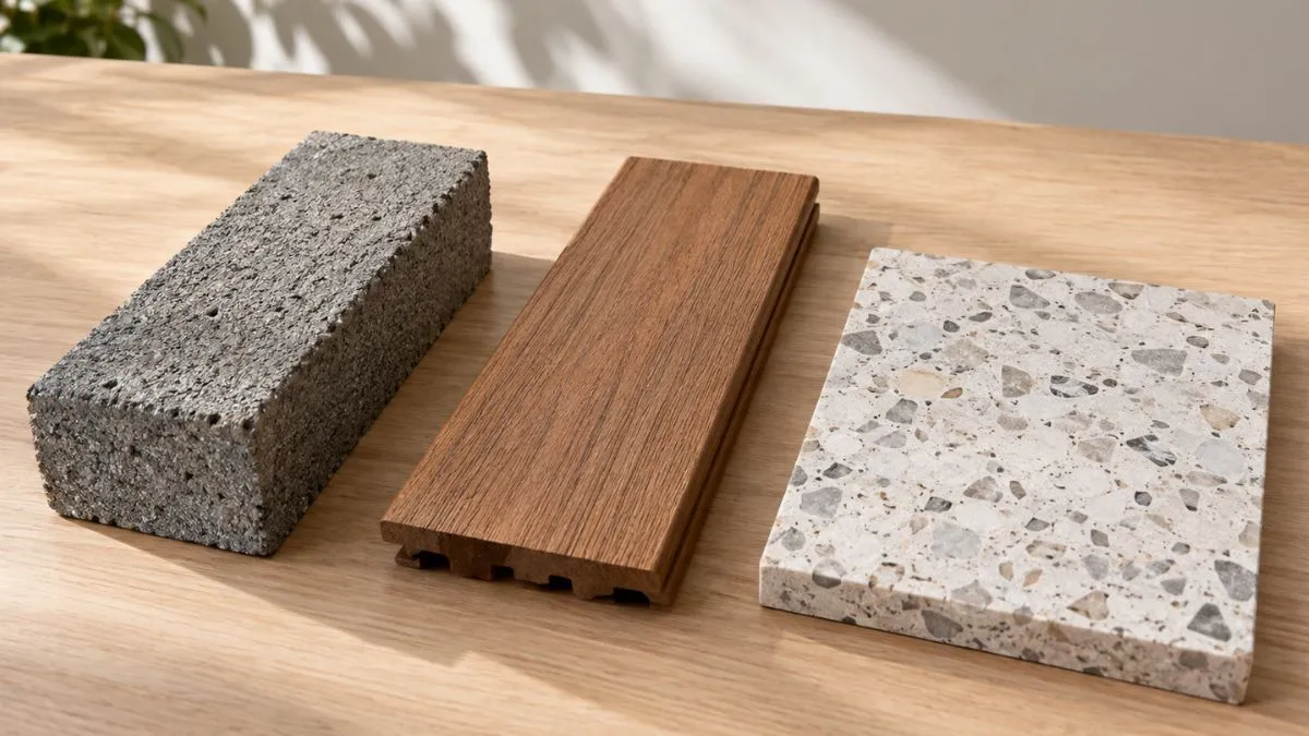 Materiais Sustentáveis para Construção: 3 Opções com Resíduos
