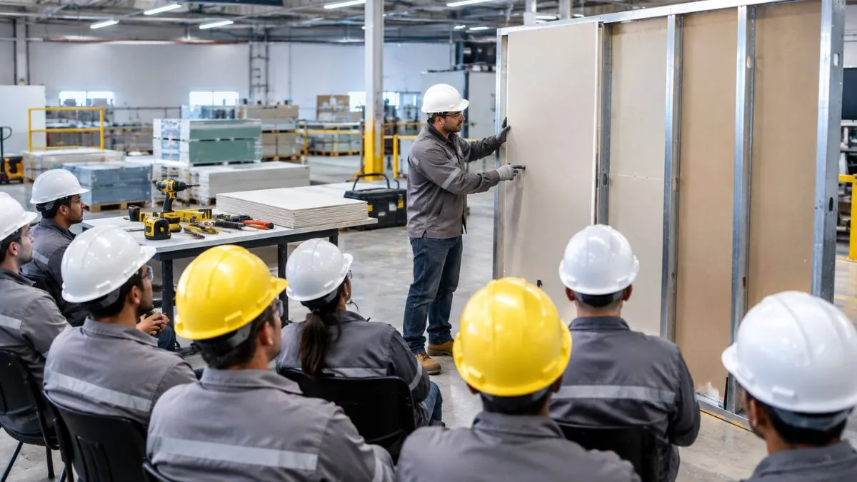 Saint-Gobain Investe em Qualificação da Mão de Obra na Construção