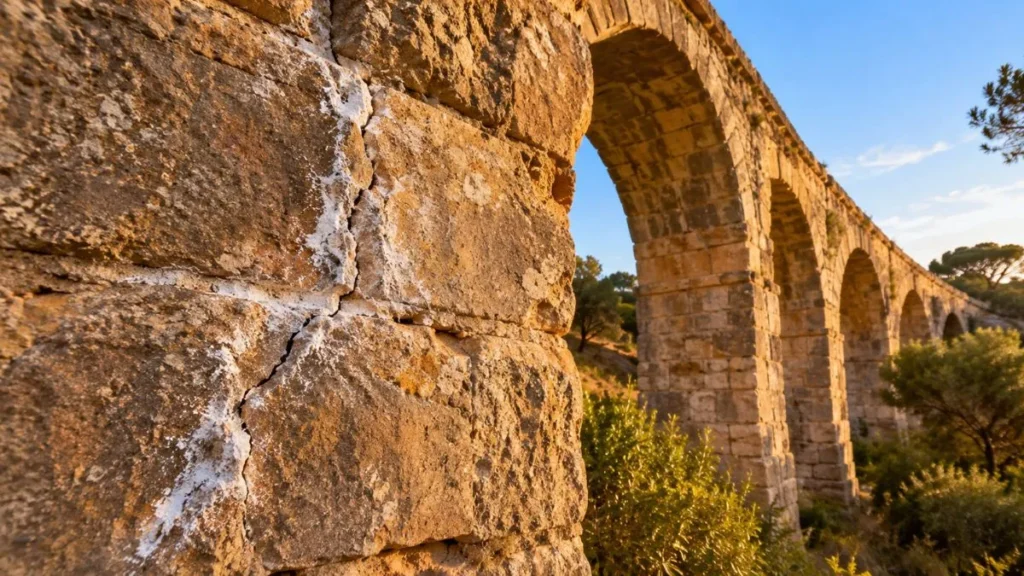 Concreto romano que se regenera: o segredo do hot mixing