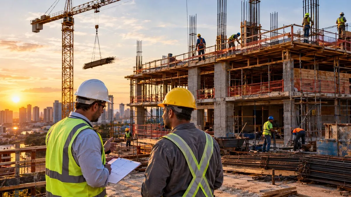 Fim da escala 6x1: construção civil teme alta de custos