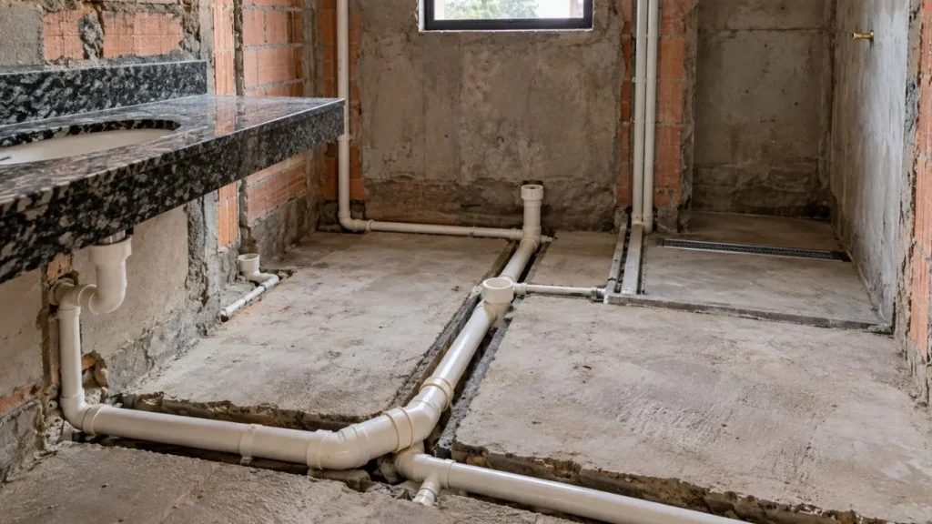 nstalação de Esgoto do Banheiro: 4 Detalhes do Projeto