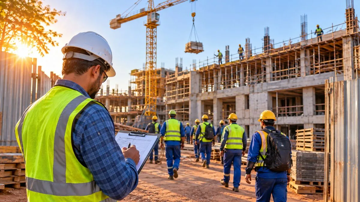 Ocupação na construção civil cresce 2,8% e lidera trimestre