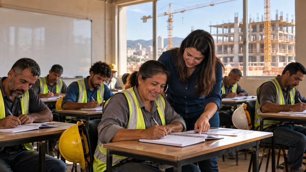 Escola Nota 10 leva estudo ao canteiro de obras em BH