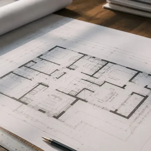 erros de planta residencial