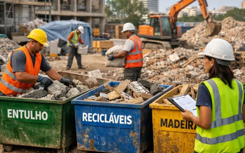 7 estratégias para controlar resíduos de construção e demolição