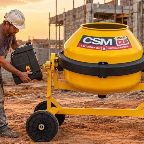Betoneira antifurto da CSM: como funciona a IZI MAX