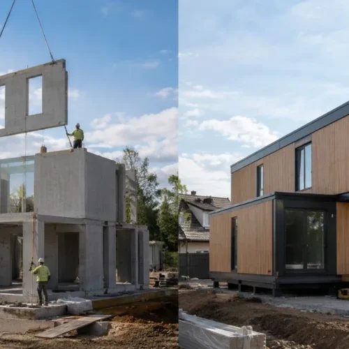 Casa pré-moldada ou pré-fabricada: qual vale mais a pena em 2026?