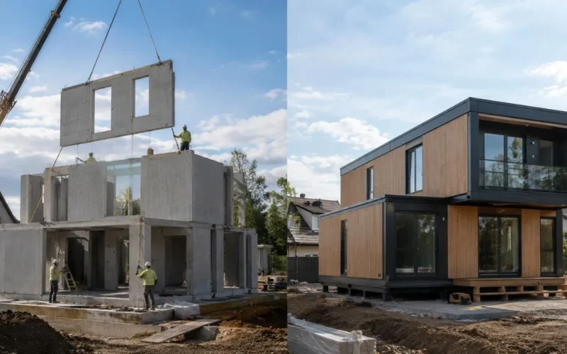 Casa pré-moldada ou pré-fabricada: qual vale mais a pena em 2026?