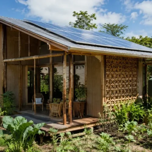 Casas sustentáveis de baixo custo: como construir gastando muito menos