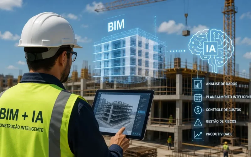 Como BIM e IA estão revolucionando os canteiros de obras