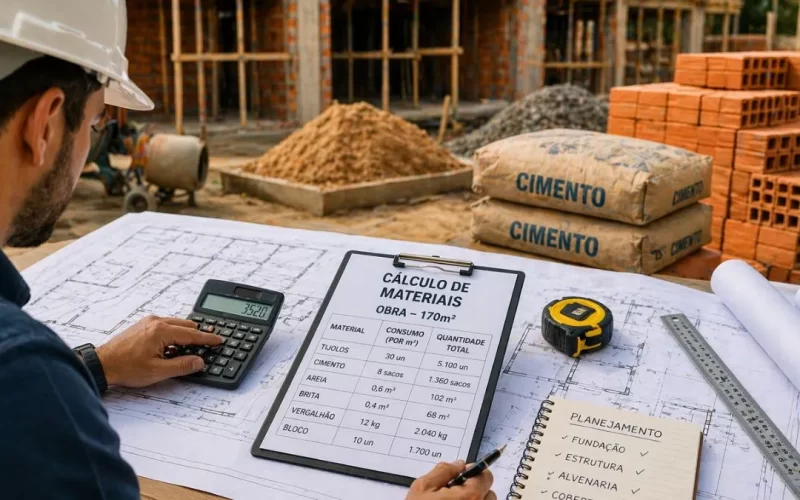 Como calcular a quantidade de material para sua obra