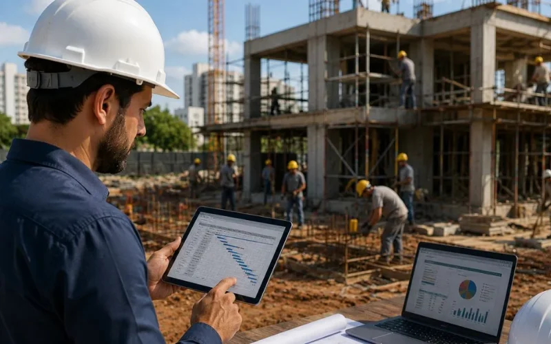 Como estruturar uma gestão de obras profissional do zero