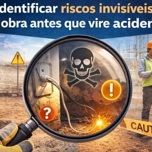 Como identificar riscos invisíveis na obra antes que vire acidente