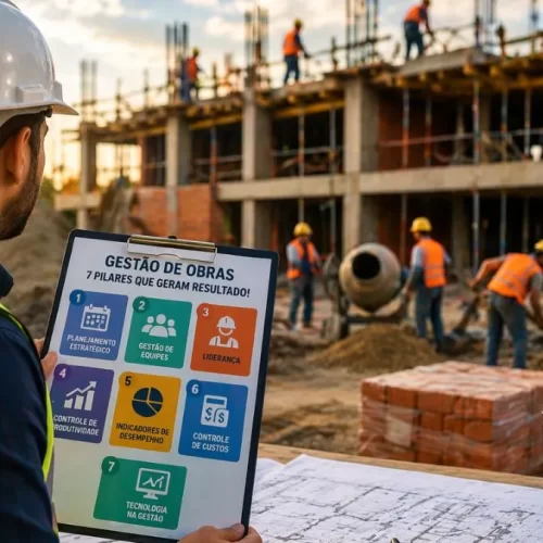 7 pilares da gestão de obras que todo engenheiro precisa dominar