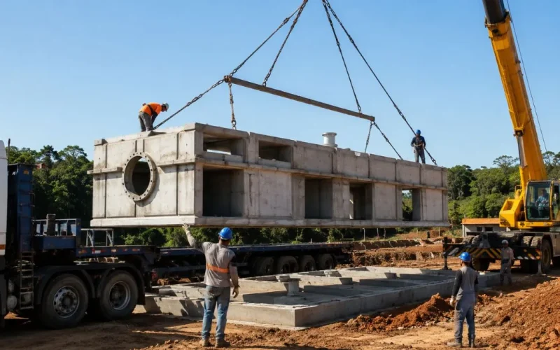 Corsan Reduz em 80% o Tempo de Obra de Estações de Esgoto