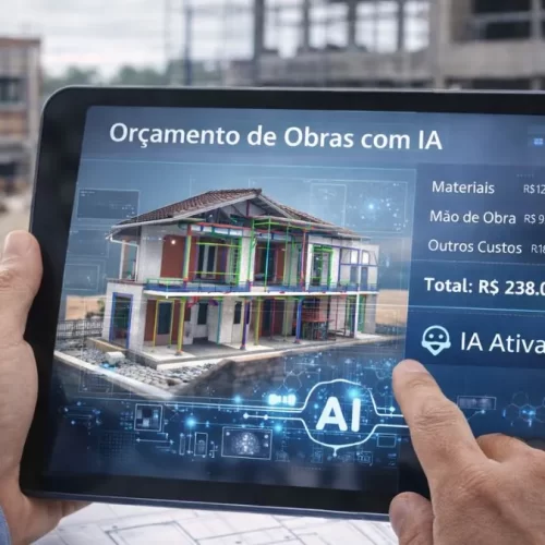 Como usar IA para orçamento de obras passo a passo