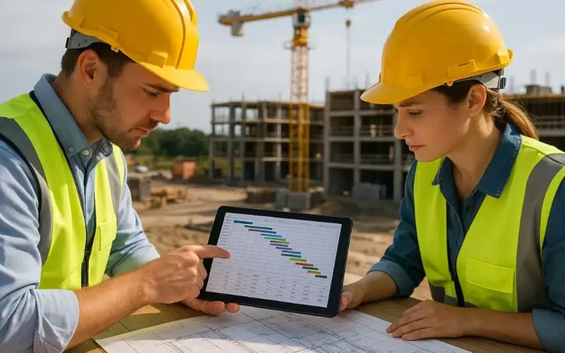 Como usar o cronograma físico-financeiro para garantir o sucesso da obra