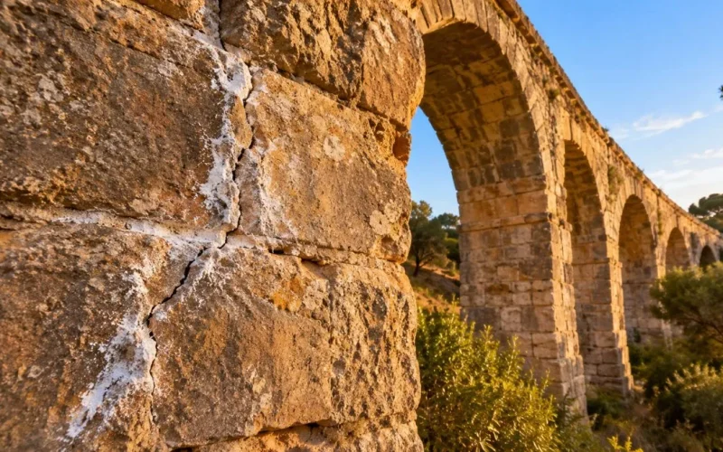 Concreto romano que se regenera: o segredo do hot mixing