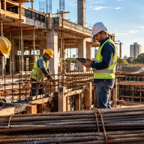 Vagas na construção civil em MS: 7.392 empregos em 2026