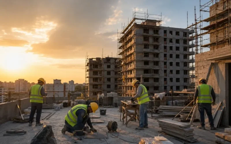 Construção civil gera 1.286 empregos em Curitiba