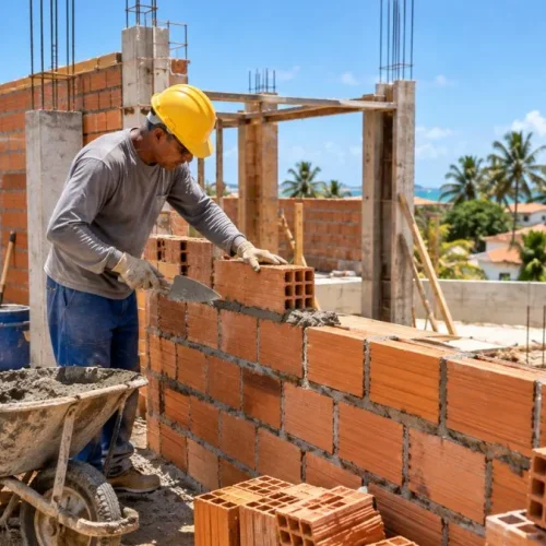 Custo da construção civil aumenta 0,7% em agosto no RN