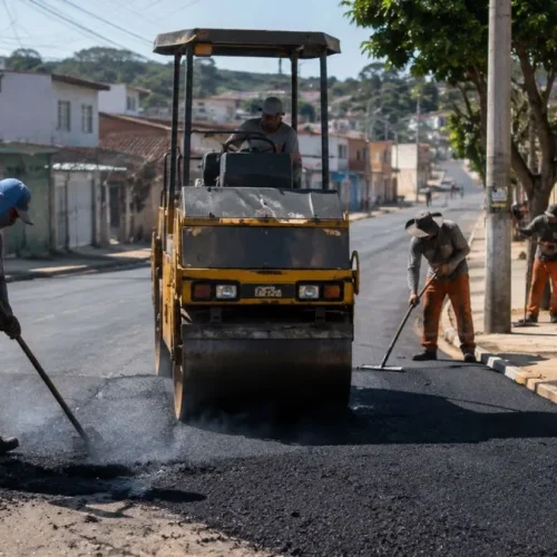 licitação de asfalto e drenagem