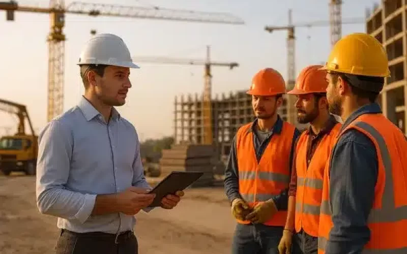 Engenheiro gestor de obras: liderança e controle no canteiro